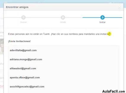 Cómo enviar invitaciones de Tuenti a tus contactos - Invitar