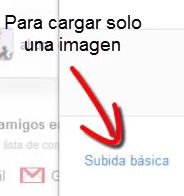 Cómo subir fotos