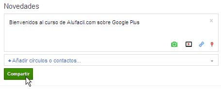 contenido google plus