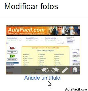 Cómo personalizar una foto en Google +