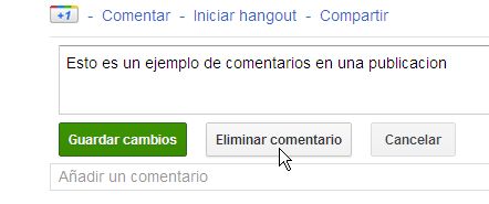 Cómo gestionar las publicaciones en Google +