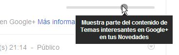 Temas interesantes en Google +