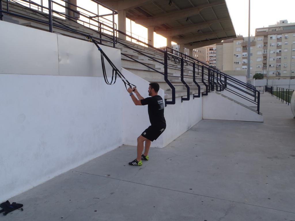 Entrenamiento funcional con TRX