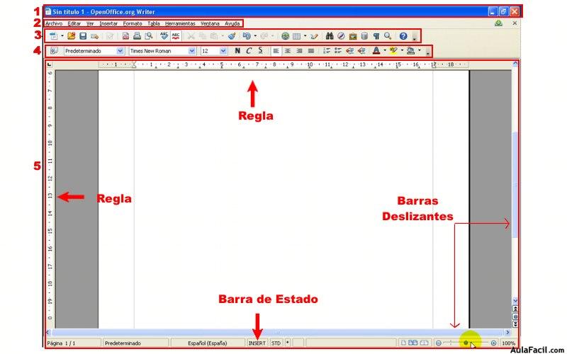 Interfaz o Ventana de Write