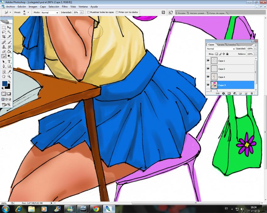 Colorear con Photoshop 