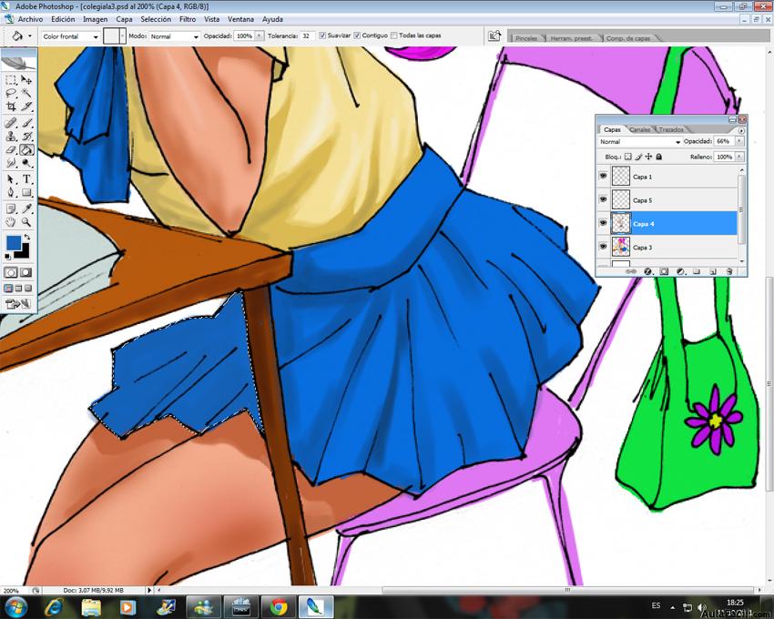 Colorear con Photoshop 