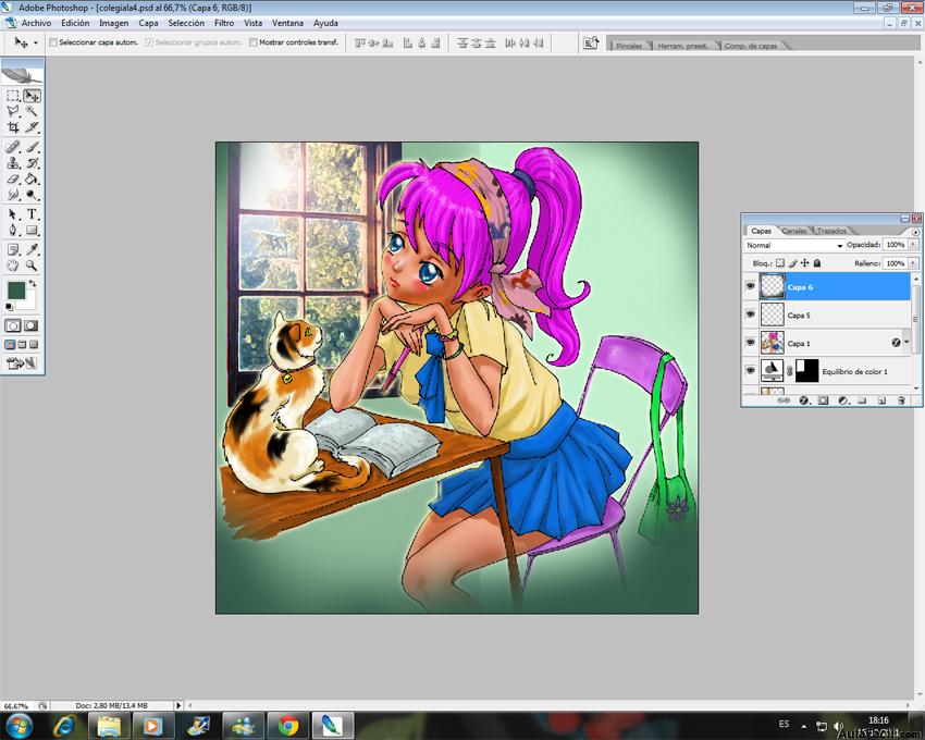 Colorear con Photoshop