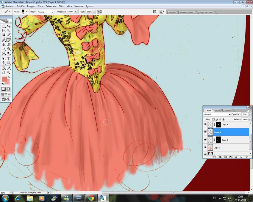 Colorear con Photoshop