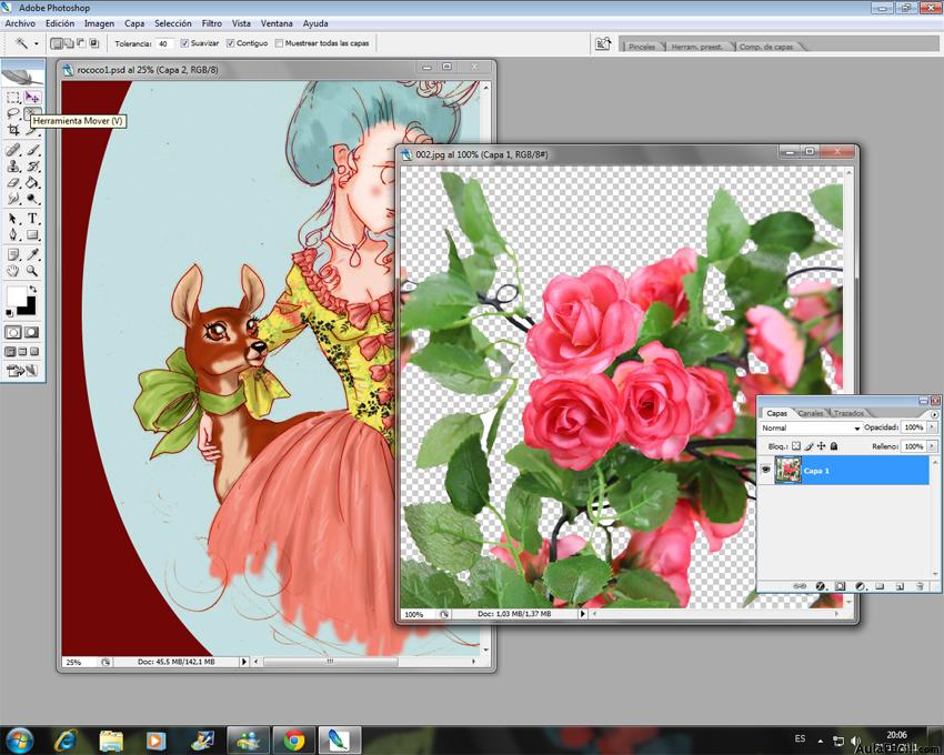 Colorear con Photoshop