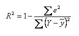 coeficiente de determinación simple