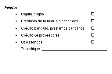 Plan de Financiamiento