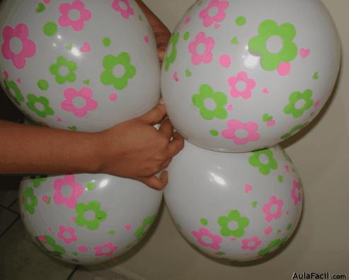 figuras con globos