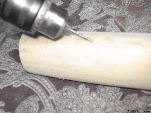 Perforamos el bambú