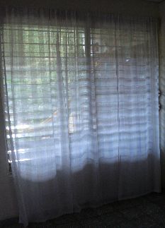 tela transparente para cortina