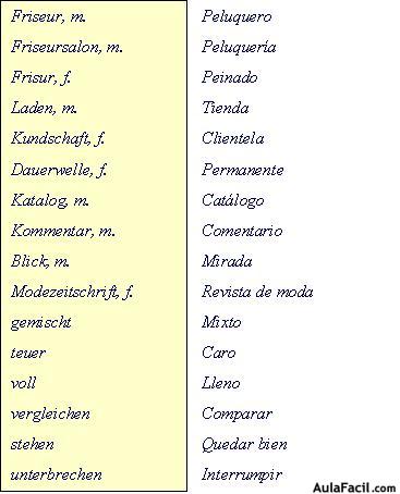 Vocabulario Aleman 4