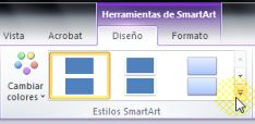 Herramientas SmartArts