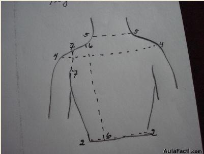 Desnudarse Funeral Articulación 🥇▷【 Medidas necesarias para elaborar el patrón - Corte y confección de  elaboración de blusa. 】