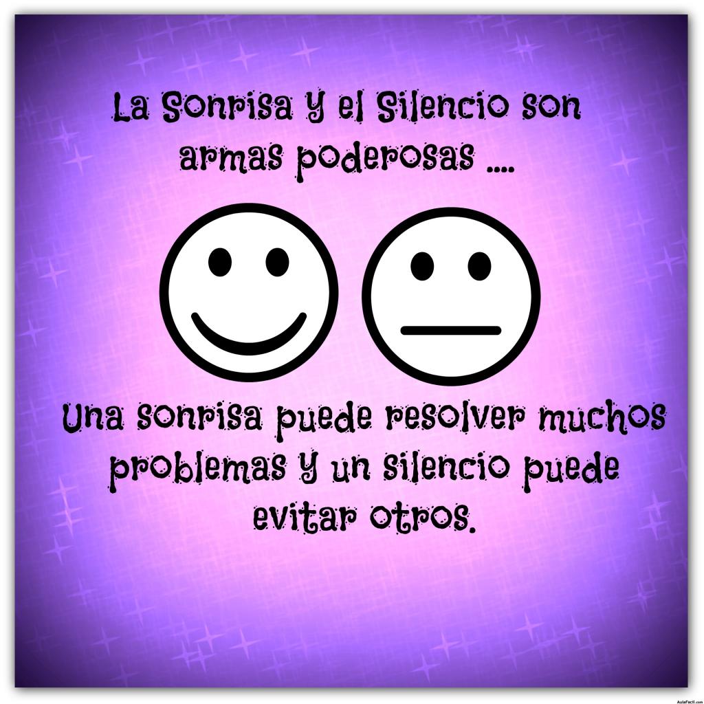 la sonrisa y el silencio