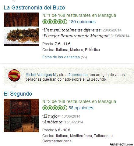 marketing restaurantes managua pescados y mariscos