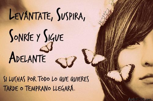 sigue adelante