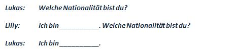 Welche Nationalität bist du?