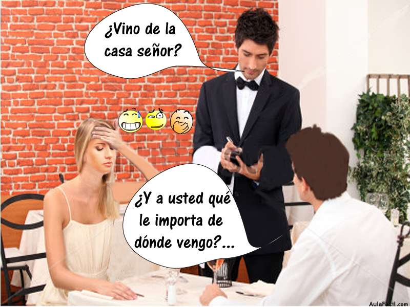 vino de la casa