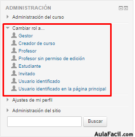 administración