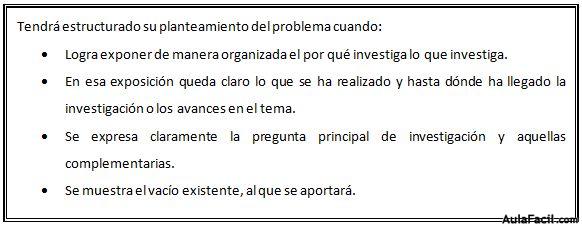 planteamiento del problema