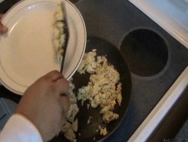 preparar el huevo