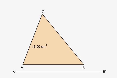 Triángulo equivalente