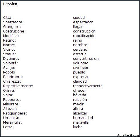 Vocabulario