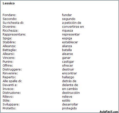  Vocabulario