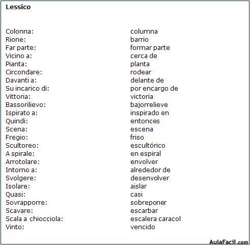 Vocabulario