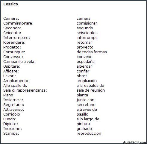 Vocabulario