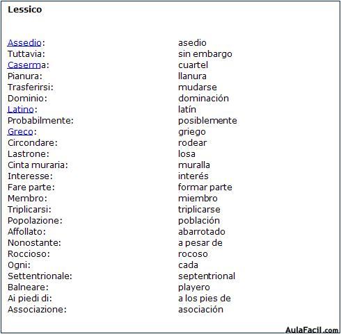 Vocabulario