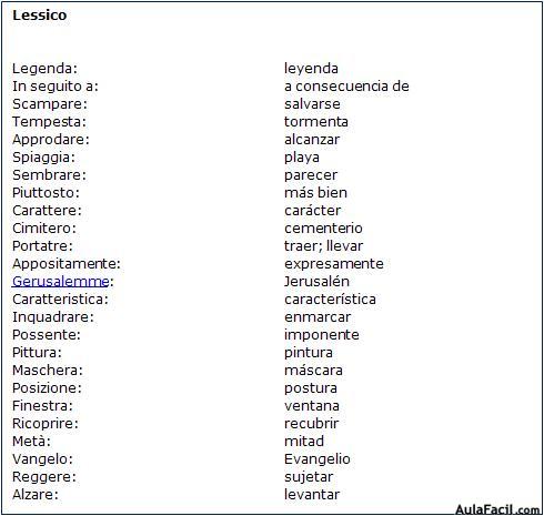 Vocabulario