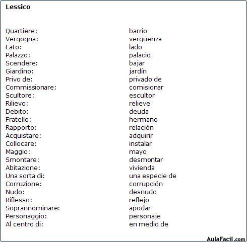 Vocabulario