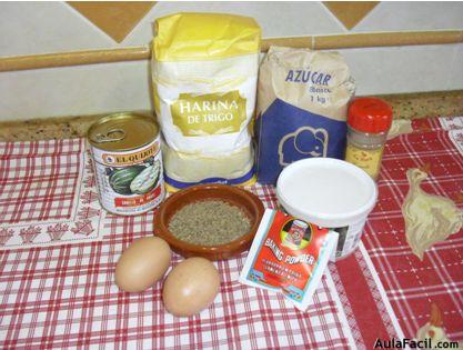 Cortadillo de cabello de ángel. Ingredientes y utensilios