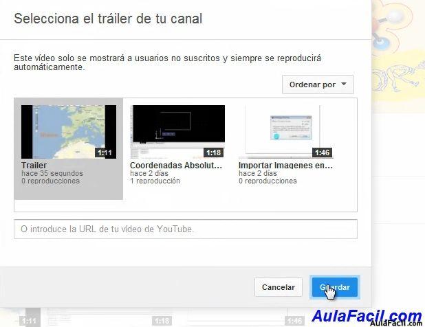 Canal de Youtube