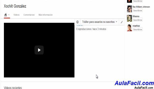 Canal de Youtube