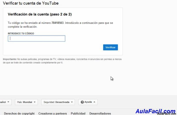 Canal de YouTube