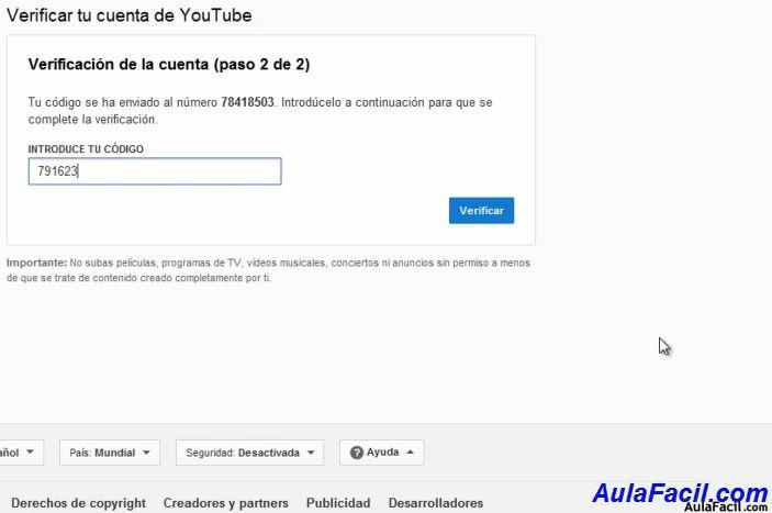 Canal de YouTube