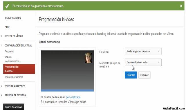 Canal de YouTube