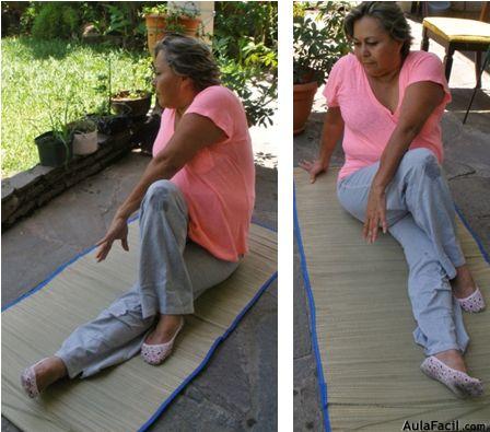 Algunas posiciones de yoga