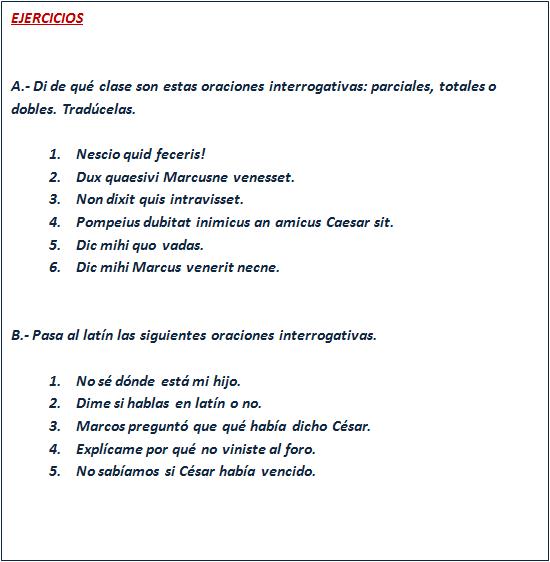 ejercicios interrogativas indirectas