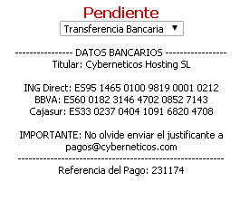 Cyberneticos - Registro de dominio