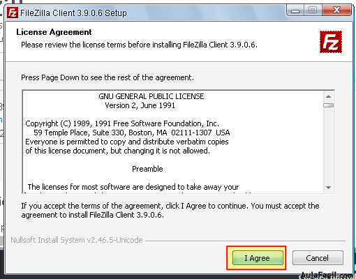 instalar filezilla