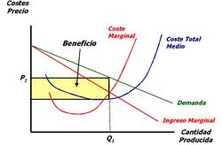 curva de demanda es superior al coste total1