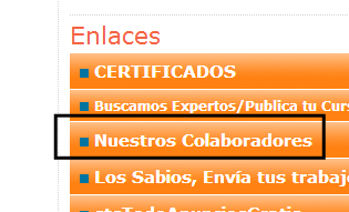 Acceder al listado de colaboradores