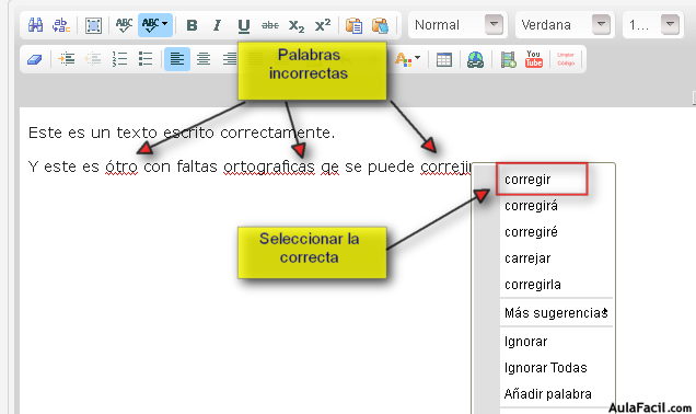 Corrector Ortográfico